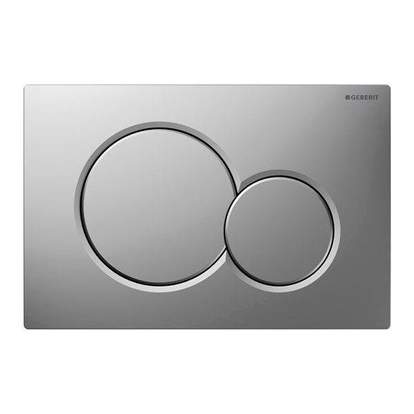 Смывная клавиша Geberit Sigma01, матовый хром 115.770.46.5