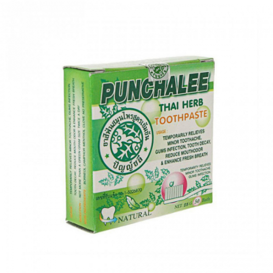 Органическая твердая зубная паста Punchalee