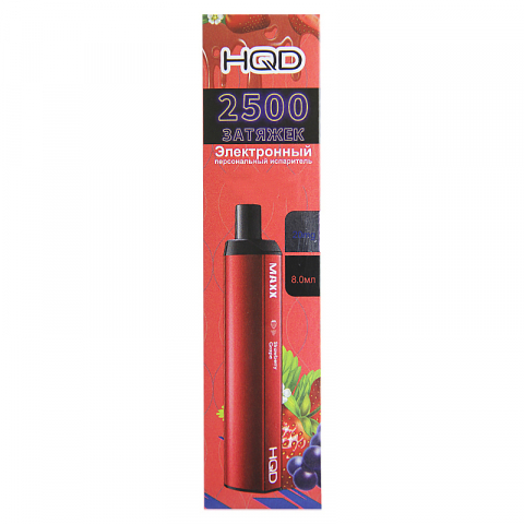 HQD MAXX Клубника Банан
