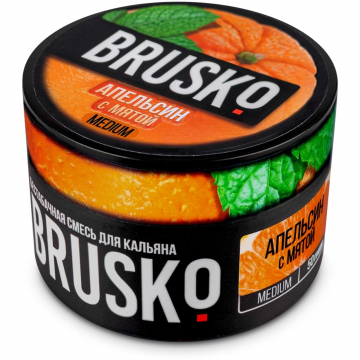 Смесь Brusko Medium – Апельсин с Мятой
